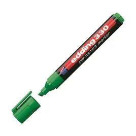 marker-permanentny-edding-330-zielony-scieta-koncowka