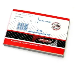 druk-karta-urlopowa-a6-samokopia-stolograf-1szt
