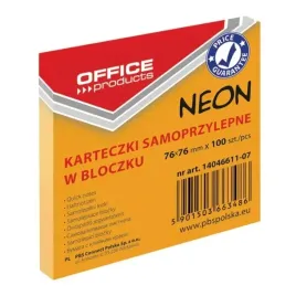 karteczki-samoprzylepne-76x76mm-office-products-pomaranczowy