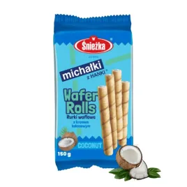 sniezka-michalki-z-hanki-rurki-waflowe-z-kremem-kokosowym-150g