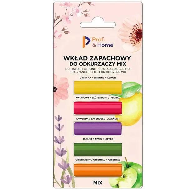 Zapach do odkurzacza Profi&Home Lawenda Cytryna Kwiatowy Jabłko Orientalny