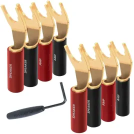 audioquest-suregrip-100-pozlacane-widelki-do-glosnikow-zestaw-8-szt