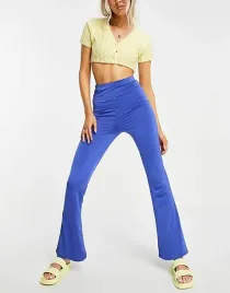 niebieskie-dlugie-legginsy-casual-gladkie-34-rzy
