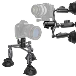 2-x-telesin-trojramienny-uchwyt-mocowanie-z-przyssawka-do-telefonow-kamer-1