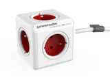 2-x-listwa-kostka-allocacoc-powercube-5-gniazd-3m-kolor-czerwony