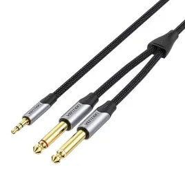 2-x-vention-przewod-audio-kabel-aux-mini-jack-3-5mm-do-2x-jack-6-5mm-1-5m
