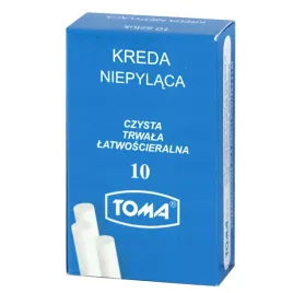 kreda-szkolnaq-biala-niepylaca-okragla-toma-10-szt
