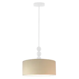 lampa-wiszaca-sufitowa-bezowa-zyrandol-led-e27-abazur-welurowa-nowoczesna