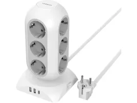 2-x-tessan-przedluzacz-listwa-zasilajaca-sieciowa-12-gniazd-2m-3x-usb-ladow