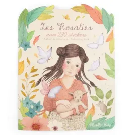 moulin-roty-kolorowanka-z-naklejkami-dziewczynka-les-rosalies