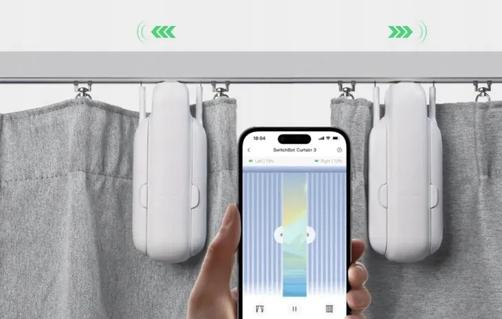 switchbot-inteligentny-system-do-zaslon-curtain-u-rail-3-szyna-u-bluetooth-waga-z-opakowaniem-0-5-kg