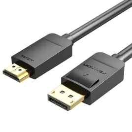 2-x-vention-przewod-kabel-displayport-dp-1-2-do-hdmi-1-4-full-hd-1080p-60hz