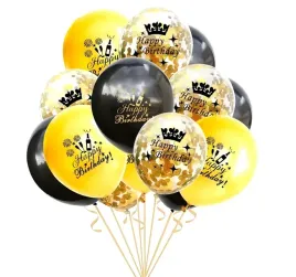 balony-happy-birthday-z-konfetti-urodzinowe-zlote-czarne-biale-12-szt