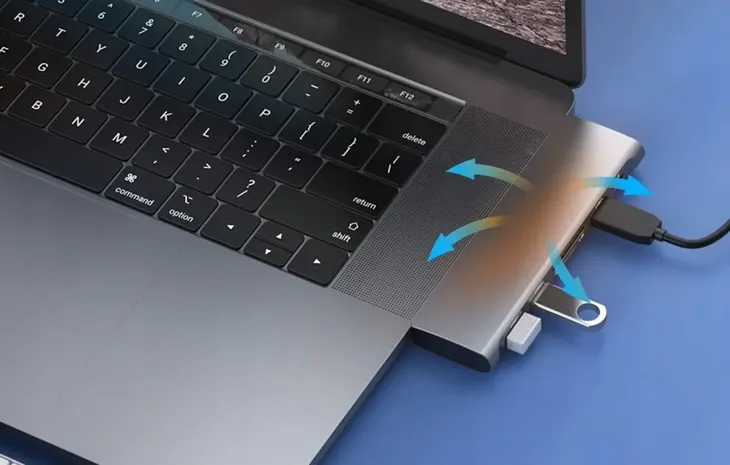2-x-mokin-adapter-hub-przejsciowka-6w2-do-macbooka-usb-c-do-3x-usb-a-1xusb-marka-inna