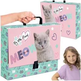 teczka-z-raczka-gruba-twarda-xl-a4-my-little-friend-fluffy-kitty-kotek