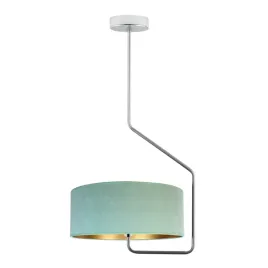 lampa-wiszaca-sufitowa-mietowa-zyrandol-led-e27-abazur-welurowa-nowoczesna