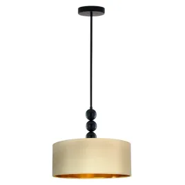 lampa-wiszaca-sufitowa-bezowa-zyrandol-led-e27-abazur-do-pokoju-nowoczesna