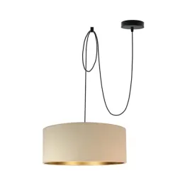 lampa-wiszaca-sufitowa-bezowa-pajak-zyrandol-led-e27-abazur-regulowana