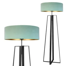 lampa-stojaca-podlogowa-welurowa-abazur-led-e27-mietowa-nowoczesna-modna