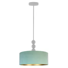lampa-wiszaca-sufitowa-mietowa-zyrandol-led-e27-abazur-welurowa-nowoczesna