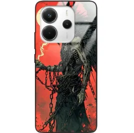 etui-do-xiaomi-redmi-note-14-4g-glass-case-ochrona-goth-gotyckie-czaszki-wz