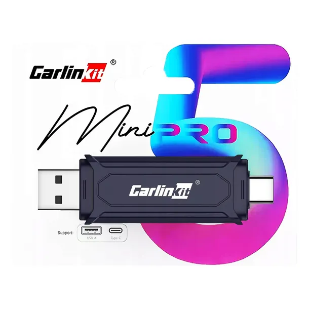 2-x-carlinkit-mini-pro-bezprzewodowy-adapter-carplay-android-auto-do-samoch-stan-nowy-zalaczone-wyposazenie-transmiter