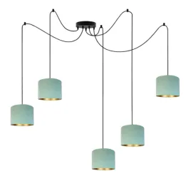 lampa-wiszaca-sufitowa-mietowa-pajak-zyrandol-led-e27-abazur-regulowana