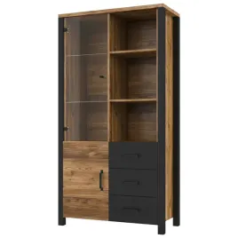 witryna-oliviero-191-x-101-cm-stojaca-appenzeller-fichte-czarny