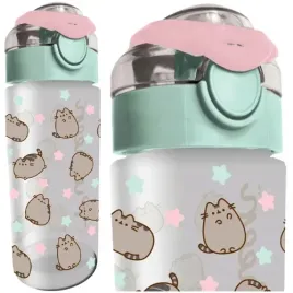 bidon-butelka-na-wode-pusheen-mint-kotek-500ml-praktyczny-do-szkoly