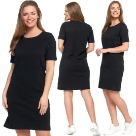 sukienka-damska-100percent-bawelna-z-krotkim-rekawem-prosta-elegancka-moraj-s