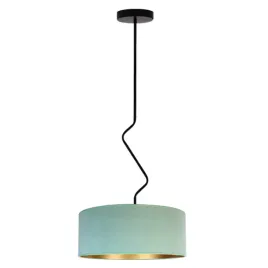 lampa-wiszaca-sufitowa-zyrandol-mietowa-led-e27-abazur-welurowa-nowoczesna