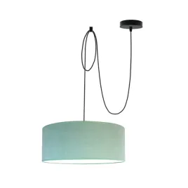 lampa-wiszaca-sufitowa-mietowa-pajak-zyrandol-led-e27-abazur-regulowana