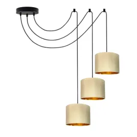 lampa-wiszaca-sufitowa-bezowa-pajak-zyrandol-led-e27-abazur-regulowana
