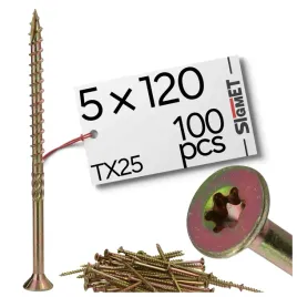 100-x-wkrety-ciesielskie-do-drewna-5x120mm-torx-5-x-120-mm-wkret-ocynk