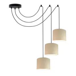 lampa-wiszaca-sufitowa-bezowa-pajak-zyrandol-led-e27-abazur-regulowana