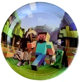 talerzyki-jednorazowe-minecraft-10-szt-duze-23-cm-happy-birthday-impreza