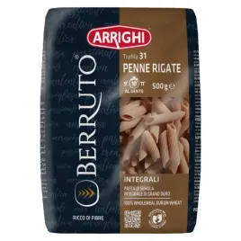 arrighi-makaron-pelnoziarnisty-rurki-penne-rigate-nr-31-500g