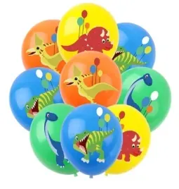 balony-jurassic-dinozaur-urodziny-lateks-12-szt