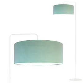 lampa-stojaca-podlogowa-welurowa-abazur-led-e27-nowoczesna-modna-mietowa