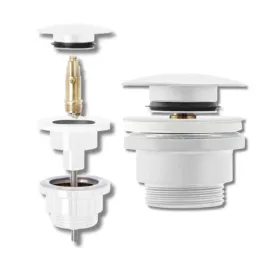 korek-do-umywalek-okragly-uniwersalny-klik-klak-bialy-mat-mosiadz-rea