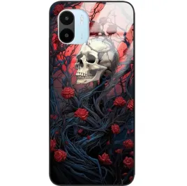 etui-do-xiaomi-redmi-a2-glass-case-ochrona-goth-gotyckie-czaszki-mix-wzory