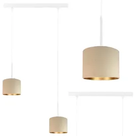 lampa-wiszaca-sufitowa-bezowa-regulowana-led-e27-abazur-zyrandol-welurowa