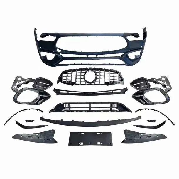 Zderzak Mercedes W118 CLA na CLA45 AMG look c118 zestaw +oslona dolna 19-23