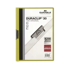 skoroszyt-zaciskowy-durable-duraclip-30-zielony