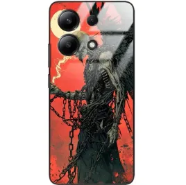 etui-do-xiaomi-redmi-note-13-4g-glass-case-ochrona-goth-gotyckie-czaszki-wz