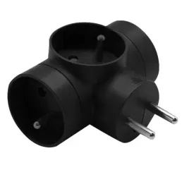 rozgaleznik-3x-2p-z-czarny-z-uziemieniem-rozdzielacz-zlodziejka