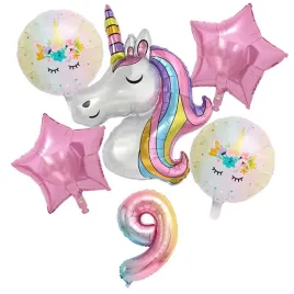 balony-na-9-urodziny-jednorozec-zestaw-6-balonow-foliowych-cyfra-9-100-cm