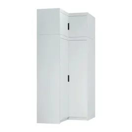 szafa-biala-narozna-z-nadstawka-98-cm-kuba-dwudrzwiowa-z-polkami-i-drazkiem