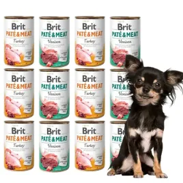 brit-pate-meat-12x400-zestaw-puszek-dla-psa-venison-duck-lamb-turkey