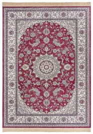 dywan-tradycyjny-160x230-do-salonuklasyczny-wzor-czerwono-kremowy